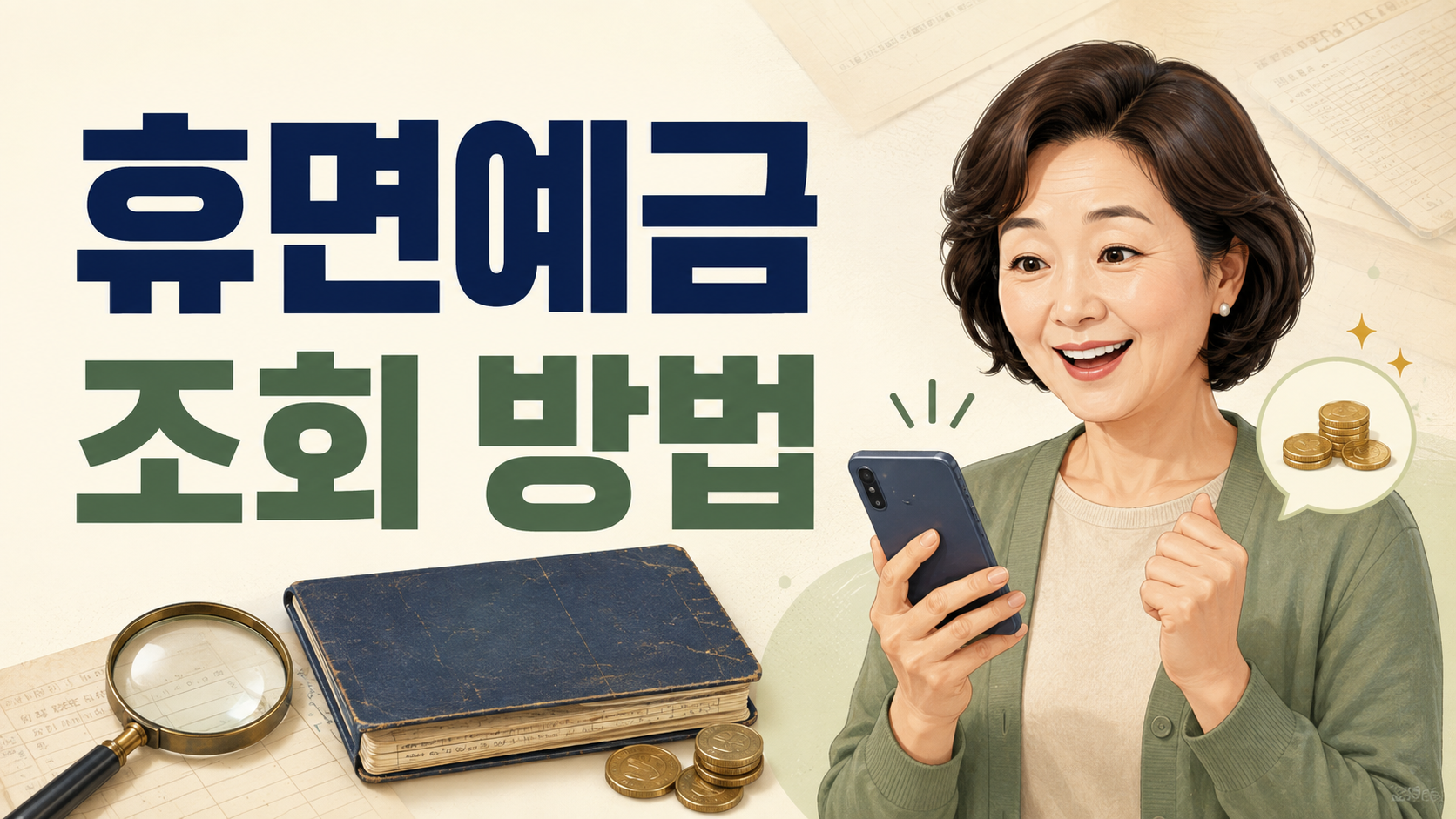 휴면예금 조회 방법 3단계, 오래된 계좌에 잠든 돈 찾기