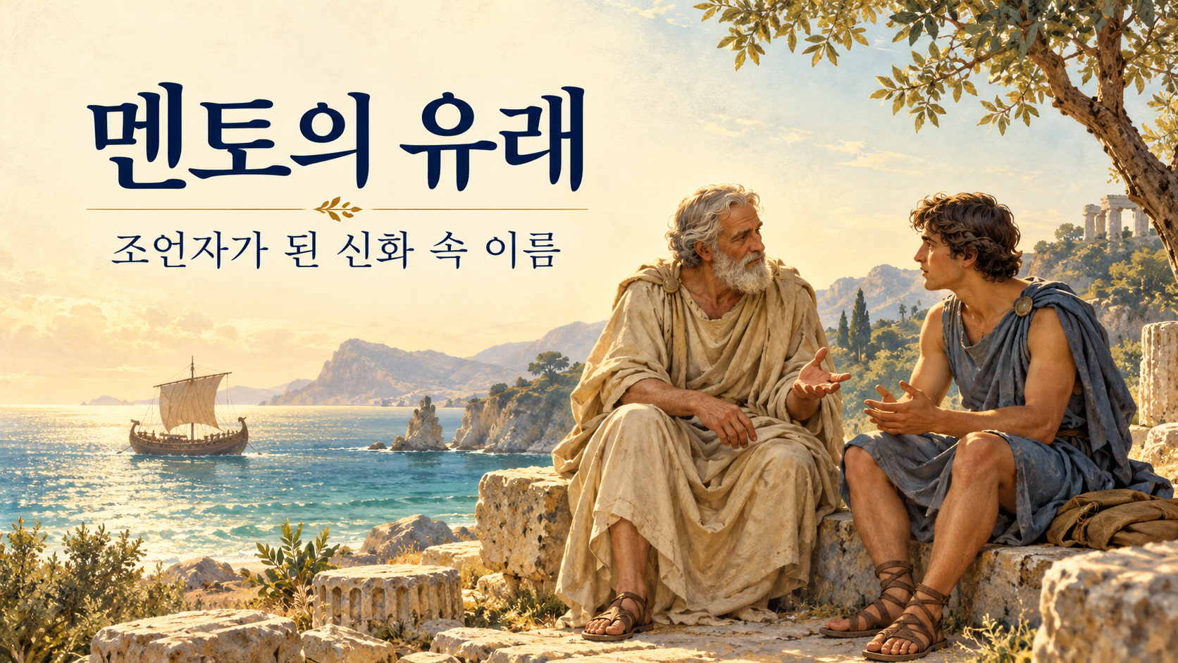 멘토 뜻과 유래, 조언자를 왜 그리스 신화 속 이름으로 부를까?